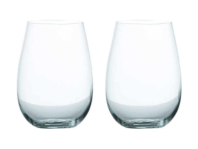 Calia Stemless Wine Glass 500ML Set of 2 Gift Boxed