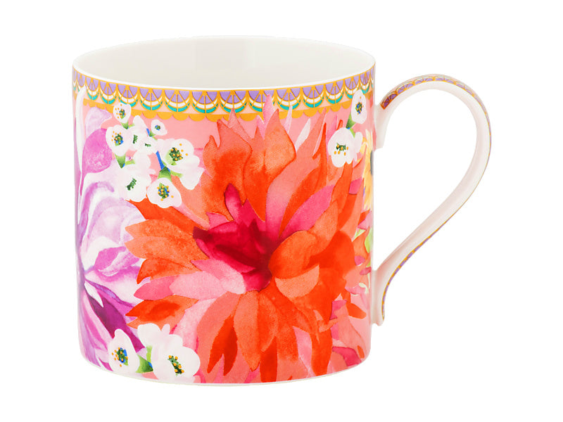 Teas & C's Dahlia Daze Mug 430ML Pink Gift Boxed