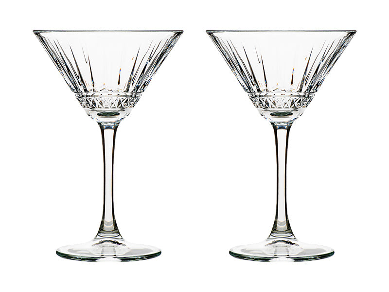 Cocktail & Co Atlas Martini Glass Set of 2 Gift Boxed
