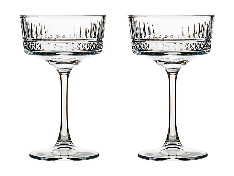 Cocktail & Co Atlas Coupe Glass Set of 2 Gift Boxed