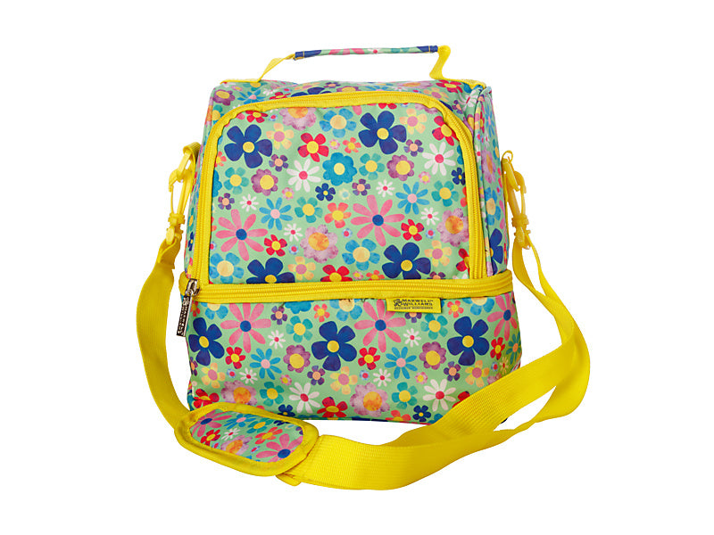 Kasey Rainbow Be Kind Insulated Lunch Bag Flowers