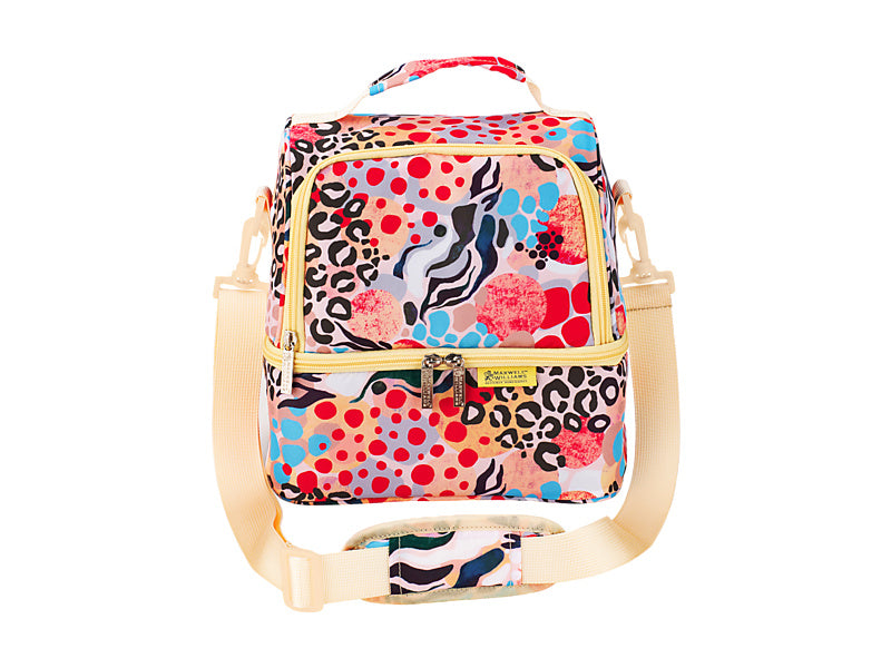 Kasey Rainbow Be Fierce Insulated Lunch Bag Courageous | Maxwell & Williams