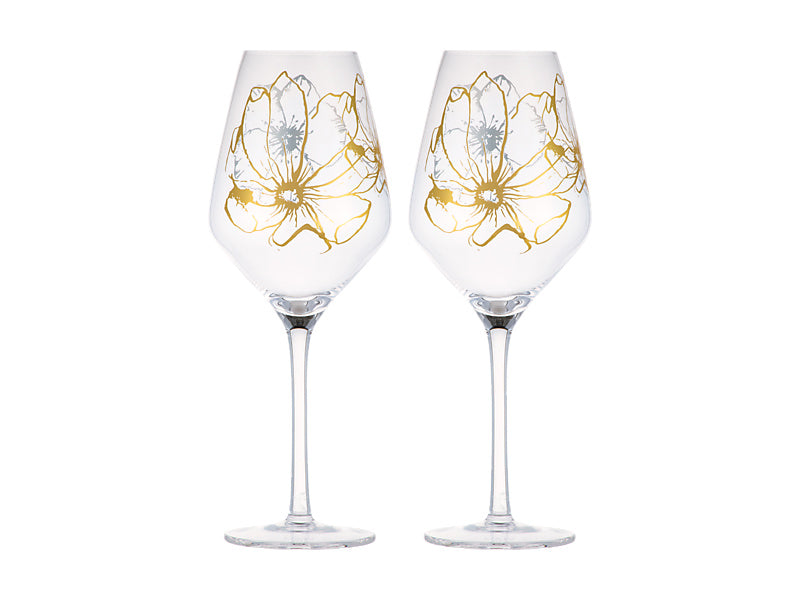 Estelle Michaelides Enchantment Wine Glass Set of 2 Gift Boxed