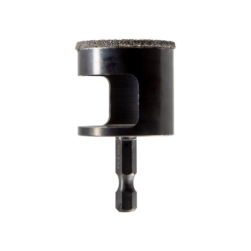 Spyder Diamond Edge Hole Saw Bit 1-1/4" w/ 1/4" HEX Drive