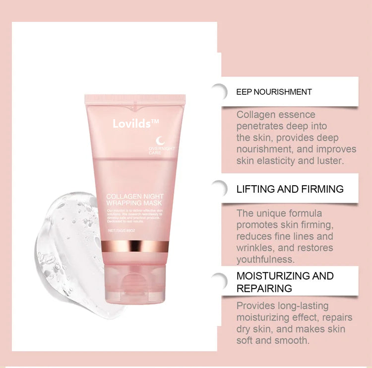 LOVILDS™Collagen Night Wrap Peel-Off Mask