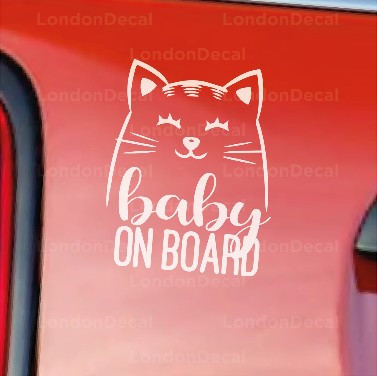 Car Styling Russia Language Baby on Board BEBE A BORDO Auto Door Window  Body Decorate Sticker Decals