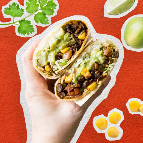 Soulful Smoky BBQ Jackfruit Burritos are a quick vegan lunch idea