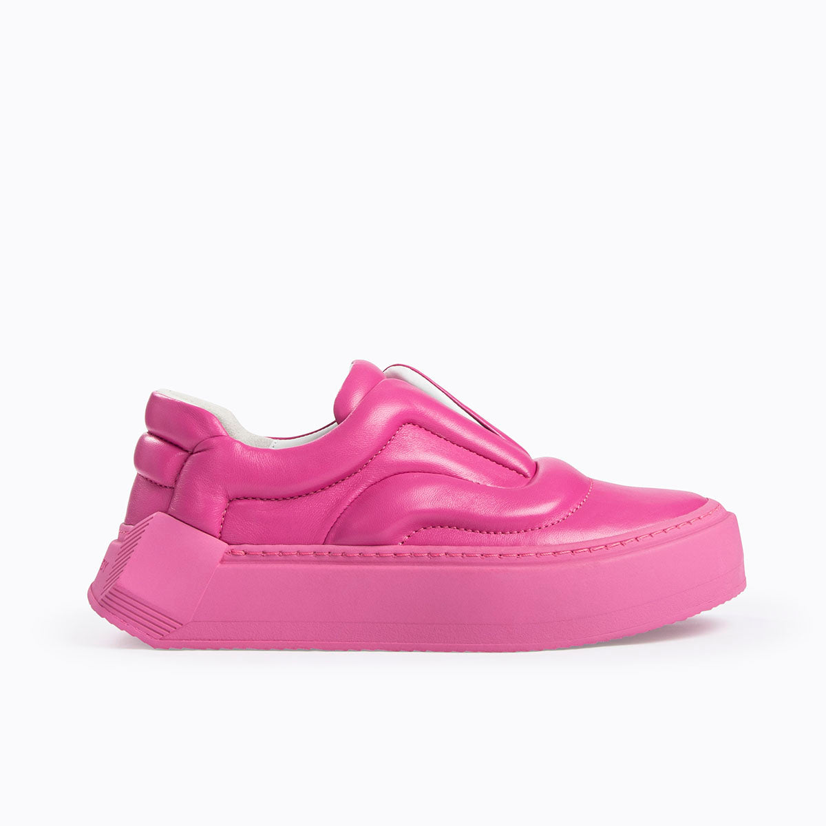 SKATE CUBIX sneakers for women in pink lamb leather — PIERRE HARDY