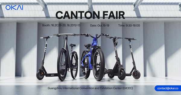OKAI to attend Canton Fair booth 16.2C28-29