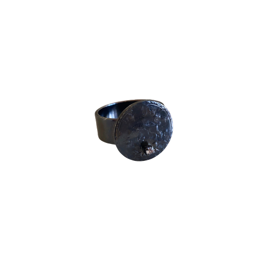 Taurus Gunmetal Ring