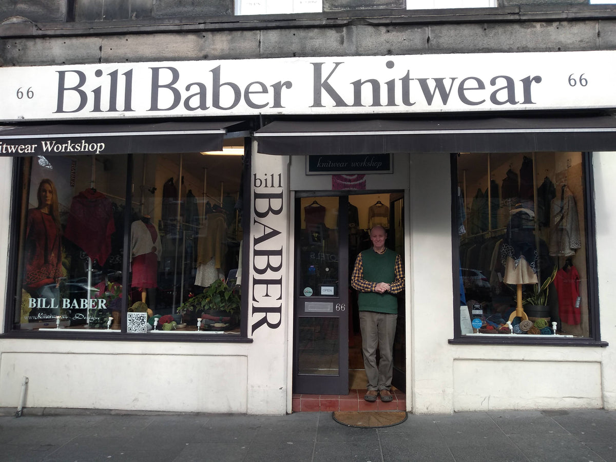 Meet the maker - Bill Baber Knitwear – J Boult Designs