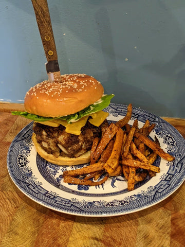 Chunky game burger