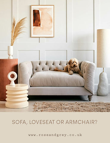 Sofa, love seat or armchair