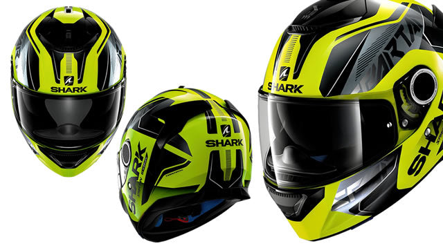 SHARK Helmets SPARTAN in Karken High-Visibility Design