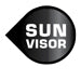 Integrated UV380 label & anti-scratch sun visor