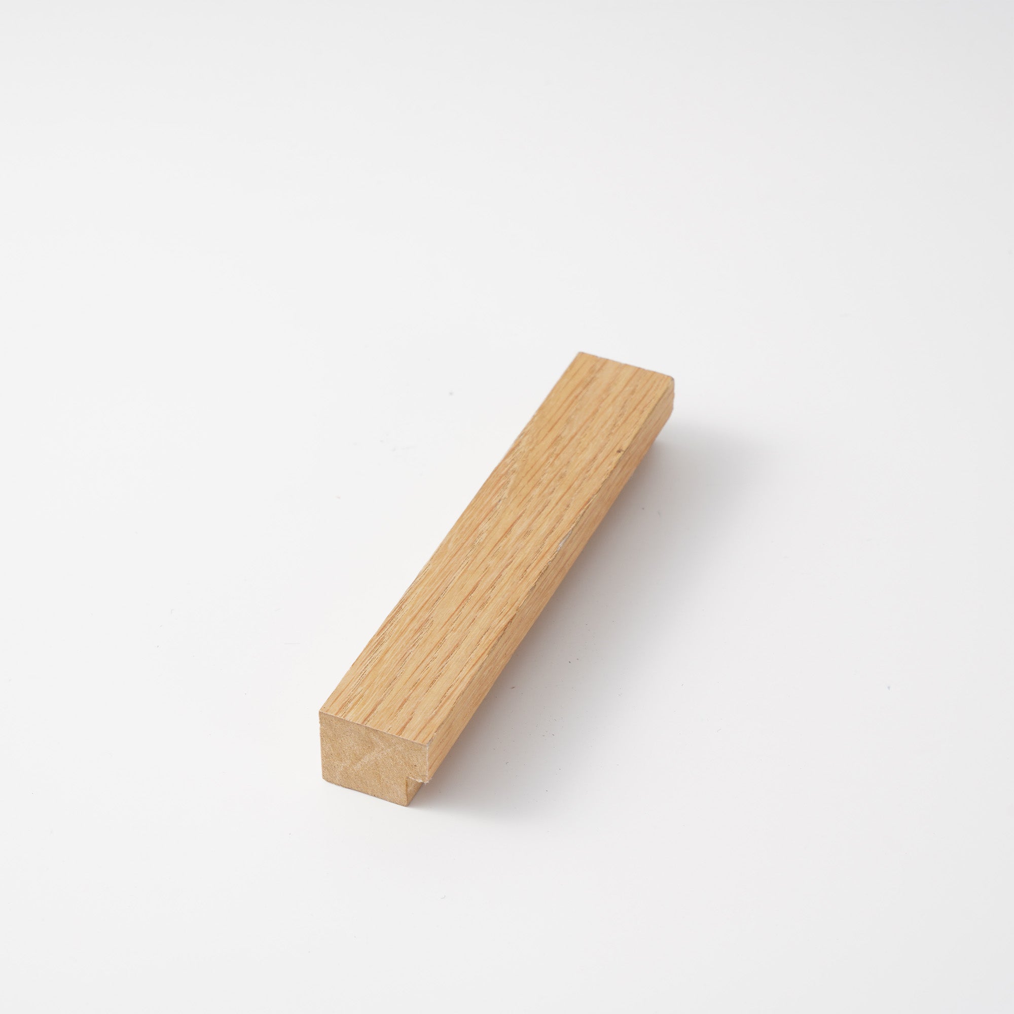 Wood Slat Acoustic Panel End Piece in White Oak - Slats.co product image