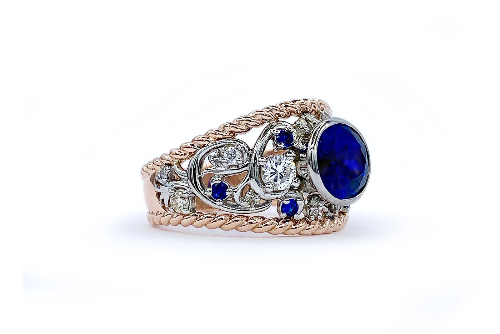 Scottish Sapphire – Dana's Goldsmithing