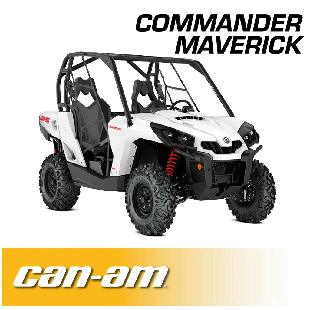 Rugged Radios Can-Am Commander and Late Model Maverick Complete  Communication Kit with Intercom and 2-Way Radio - Dash Mount - 696 PLUS  Intercom, G1