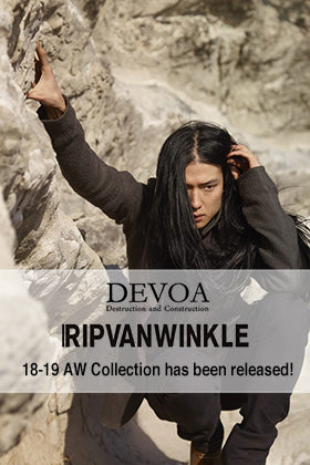 DEVOA / RIPVANWINKLE 18-19 AW Collection has been released!
