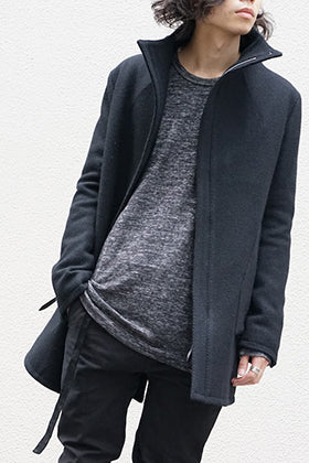 SADDAM TEISSY Wool High-Neck Jacket Style