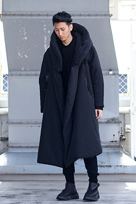 19AW JULIUS "FIXED HOODED OVERCOAT" Winter Styling!!