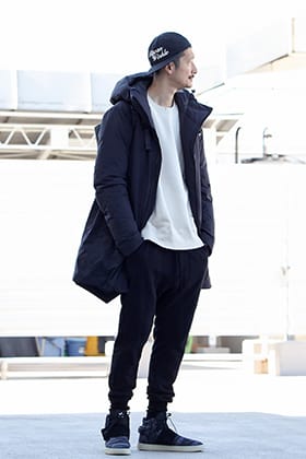 .LOGY kyoto 19AW 【 3 LAYER HOODED DOWN BLACK 】STYLING!!!