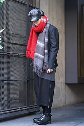 nude:masahiko maruyama × The Viridi-anne Autumn Winter Flannel Jacket Styling !!