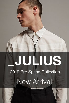 JULIUS 19 Pre Spring Collection New Arrival