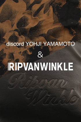 RIPVANWINKLE and discord Yohji Yamamoto New Arrival