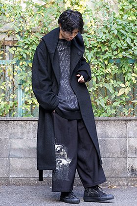 Yohji Yamamoto 19-20AW Hooded Coat Style
