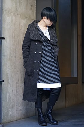 NUDE:MM × Ground Y × TVA 19aw layered Styling !!