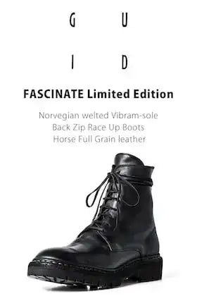 Now accepting reservations for GUIDI's special-order Lace up boots.