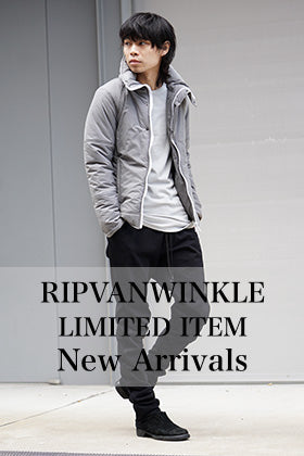 RIPVANWINKLE 18-19AW Limited Item New Arrivals!!