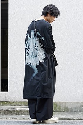 Yohji Yamamoto - ヨウジヤマモト 20SS Suzume Uchida Print T shirt Style