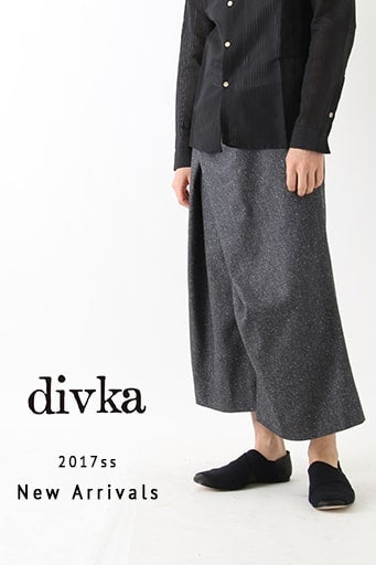New Brand divka -ディウカ 17ss コレクション arrivals