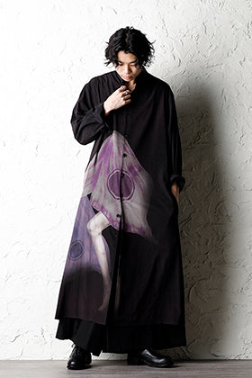 Yohji Yamamoto 20SS Suzume Uchida Print Shirt Style