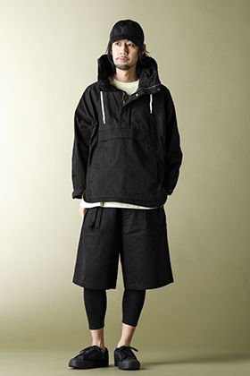 KAZUYUKI KUMAGAI "Cotton cordura ox anorak jacket" Sporty Styling!!