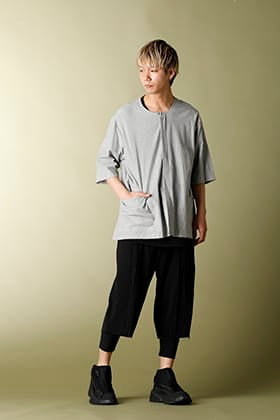 The Viridi-anne "Salt shrinkage Short sleeve shirt" Early Summer Styling!!