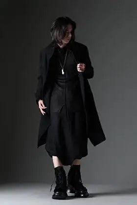 JULIUS 2023-24AW メルトンマテリアル コートスタイリング