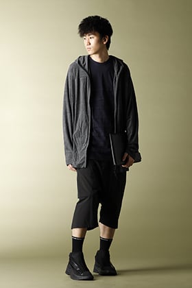 .LOGY Kyoto 20SS【CROSS NECK HOODIE】OLMETEX PANTS STYLE!