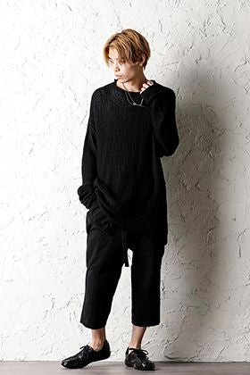 The Viridi-anne x DA 20SS All Black Summer Knit Style
