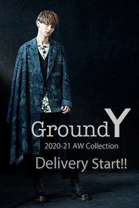 Ground Y 20-21AW Collaboration Delivery Start!!