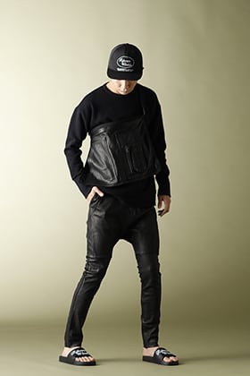 .LOGY kyoto RIPVANWINKLE 20AW【EXCLUSIVE BACK LINE L/S】LEATHER PANTS STYLE!!!