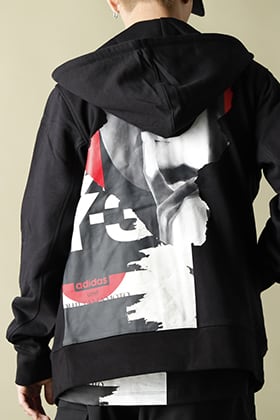 Y-3 20AW CH1 GFX HOODIE Styling