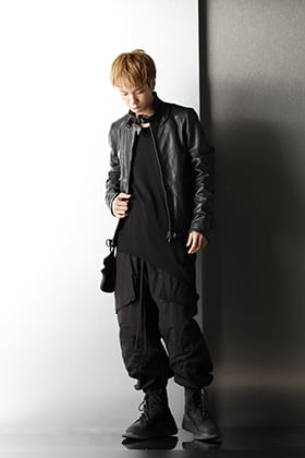JULIUS 2020-21AW Black A-line Styling