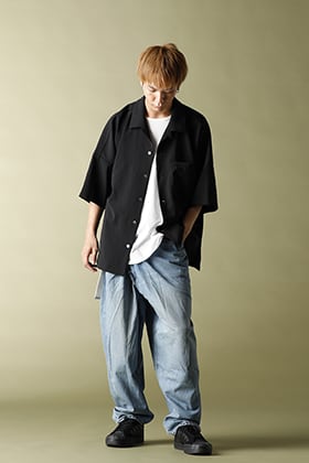 KAZUYUKI KUMAGAI【11oz denim Tapered wrap denim】Styling