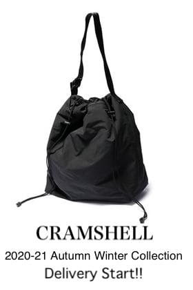 CRAMSHELL 2020-21AW Collection Delivery Start!!