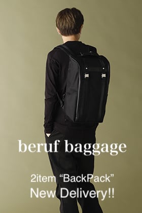 beruf baggage 2020-21AW 2item【BackPack】New Delivery!!