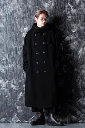 Yohji Yamamoto 20-21AW Hooded Coat Style