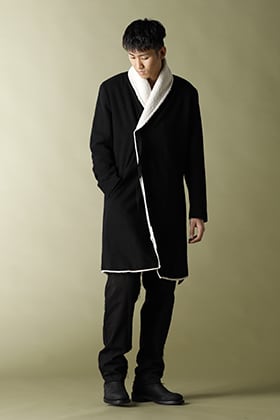 ASKyy 2020-21AW Boa Wrap Coat Styling